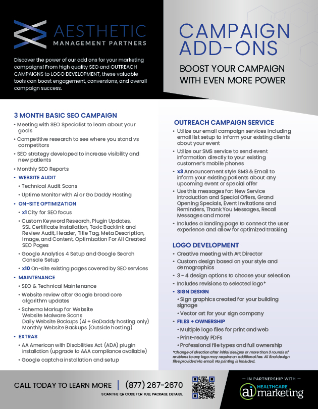 AMP Package - Add Ons
