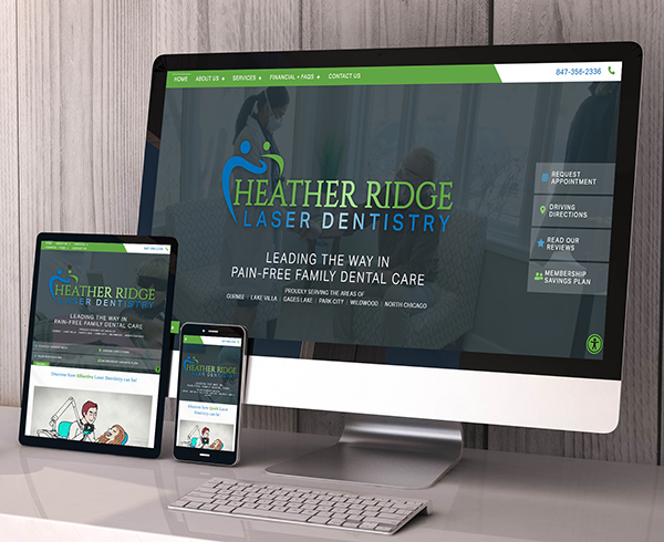 Heather Ridge website screenshot