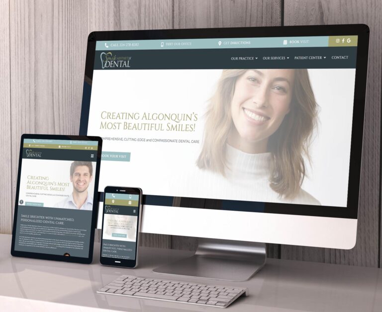 Smile Aesthetix website screenshot