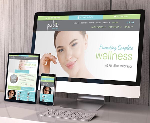 Pur Bliss website screenshot