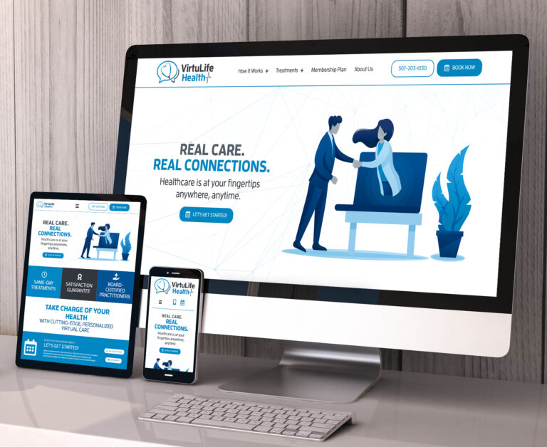 Virtue Life website screenshot