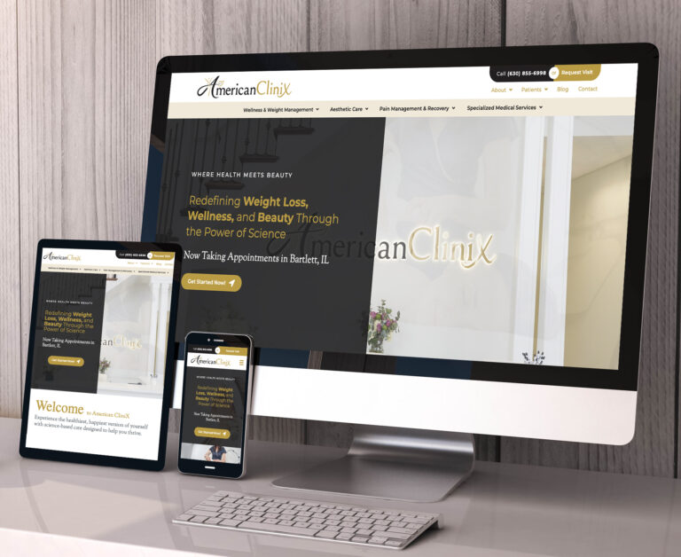 American Clinix website screenshot