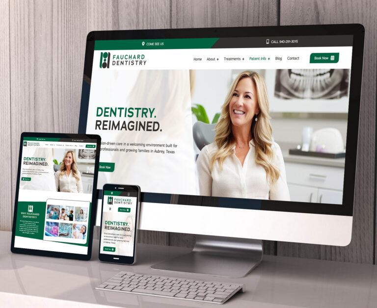 Fauchard Dentistry website screenshot